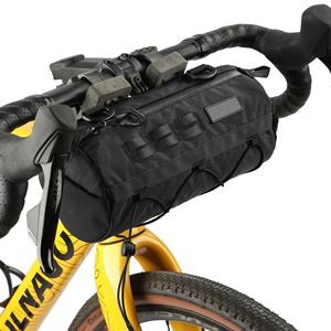 Sac de guidon de vélo étanche, sac de tube avant en EVA, léger, <span class=keywords><strong>portable</strong></span>, avec bandoulière incluse <span class=keywords><strong>pour</strong></span> <span class=keywords><strong>VTT</strong></span>/vélo de route/vélo de banlieue - Product Image 5