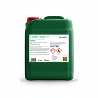 FADEIN DETER-11 Detergente Líquido Alcalino Clorado de Alta Espuma con 15-30% de Ingredientes Activos Eficaz para Frutas y Verduras