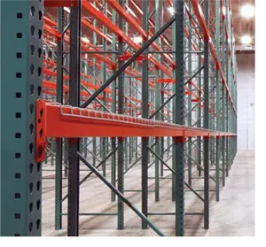ティアドロップ調節可能な直立パレットラック良質ティアドロップラッキングヘビーデューティー収納倉庫棚ディスプレイ棚