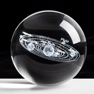 <span class=keywords><strong>Boule</strong></span> <span class=keywords><strong>de</strong></span> <span class=keywords><strong>cristal</strong></span> gravée au laser du système solaire K9, polie et sculptée, pour la décoration <span class=keywords><strong>de</strong></span> la maison, souvenir <span class=keywords><strong>de</strong></span> <span class=keywords><strong>Noël</strong></span> ou cadeau sur le thème <span class=keywords><strong>de</strong></span> l'amour - Product Image 2