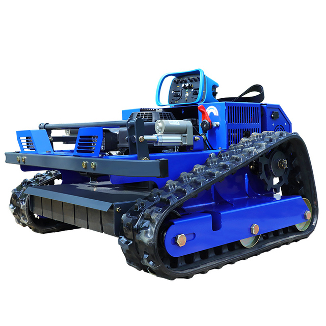 China 24V Cordless AI Smart Robot Grass Cutter Machine RC Wheel Lawn Mower for Farms & Home Gardens Max 150mm DIY Gas Wholesale