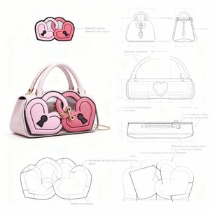 Your Own Ita Backpack Handbag Designer <strong>Bags</strong> Custom Made Clear Tote Personalized Backpack Design - Product Image 5