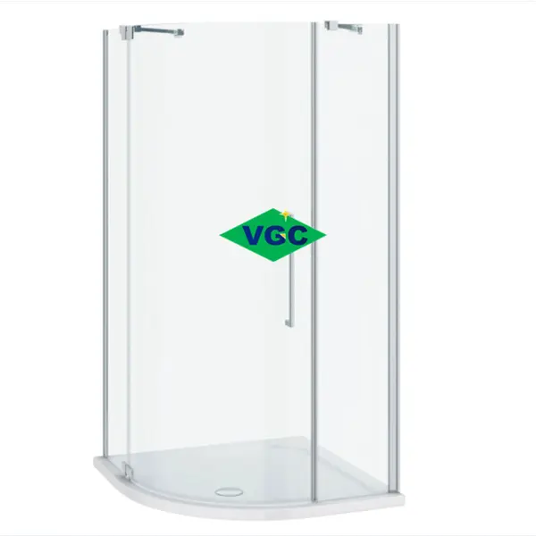 VGC buon prezzo 8mm porte doccia in vetro Frameless moderne cabine doccia bagno doccia porte in vetro
