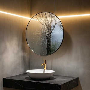 Customizable Frameless Modern Bevel Edge Anti-Corrosion Lead Free Ultra Clear <b>Silver</b> <b>Mirror</b> for Bathroom Dressing Wall Decor - Product Image 4