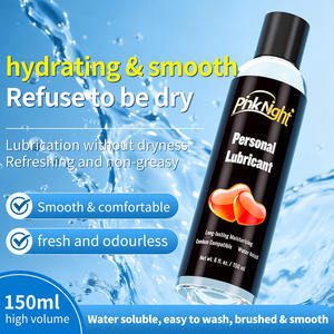 CE ROHS Aprobado 150ml PH Balanced Condón <span class=keywords><strong>de</strong></span> larga duración Compatible Lubricante soluble en <span class=keywords><strong>agua</strong></span> no pegajoso Fabricantes <span class=keywords><strong>de</strong></span> lubricantes sexuales - Product Image 2