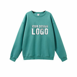 Sudadera Deportiva Holgada de Color Sólido para Hombre, Otoño Invierno, Venta al por Mayor, OEM, Cuello Redondo, Felpa, Talla Grande, Sudadera con Capucha - Product Image 6