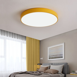 Venta directa de fábrica Luz ajustable Estudio Dormitorio Atmósfera ultrafina Control remoto AC Sala de estar Luz de <span class=keywords><strong>techo</strong></span> LED - Product Image 3