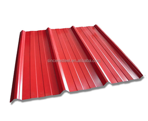 Láminas de Techo de Acero PPGI Prepintadas y Recubiertas de Color, Resistentes a Impactos y Doblado, Certificadas por ASTM, CE, ISO, <span class=keywords><strong>SISCO</strong></span>, 0.12-0.13mm - Product Image 3