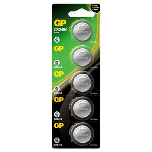 Batteria a Bottone al Litio GP CR24 3 Volt Confezione blister da 5 - Product Image 1