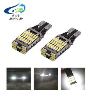 Hot Bán Anto Led Bulbs T15 W16w 45smd 4014 Nội Thất Bulb Amber Xanh Trắng Màu 12V Mini Driving Light Hệ Thống Chiếu Sáng Tự Động - Product Image 5