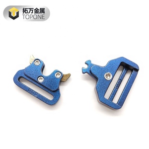 Nuevo Metal azul de moda para pulsera con hebilla y correa de bolsa de liberación rápida con logotipo personalizado Hebillas de cinturón de moda - Product Image 4