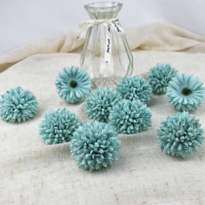 Topiary – fausse mini tête de boule florale artificielle, chrysanthème peu profond, fleur de pissenlit pour la décoration - Product Image 3