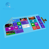 Écran tactile de Projection en feuille d'aluminium interactif, 32 pouces, meilleure qualité, livraison gratuite