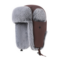 Gorro Ushanka QJ OEM Personalizado, Térmico, Cálido, de Invierno, Forrado de Felpa, Estilo Lei Feng, Cortavientos, con Protección para las Orejas, para Esquí y Ciclismo