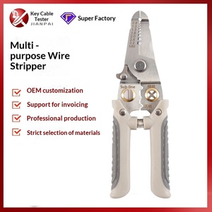 Wire <b>stripping</b> pliers Multifunctional wire crimping pliers wire and cable peeling <b>stripping</b> pliers labor-saving cutting wire - Product Image 2