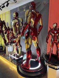 Gran oferta Mar_vel figura de película de acción MK7 MK85 Ironman estatua superhéroes 1/1 moldes escultura <span class=keywords><strong>Iorn</strong></span> hombre artesanías de resina para Decoración - Product Image 2