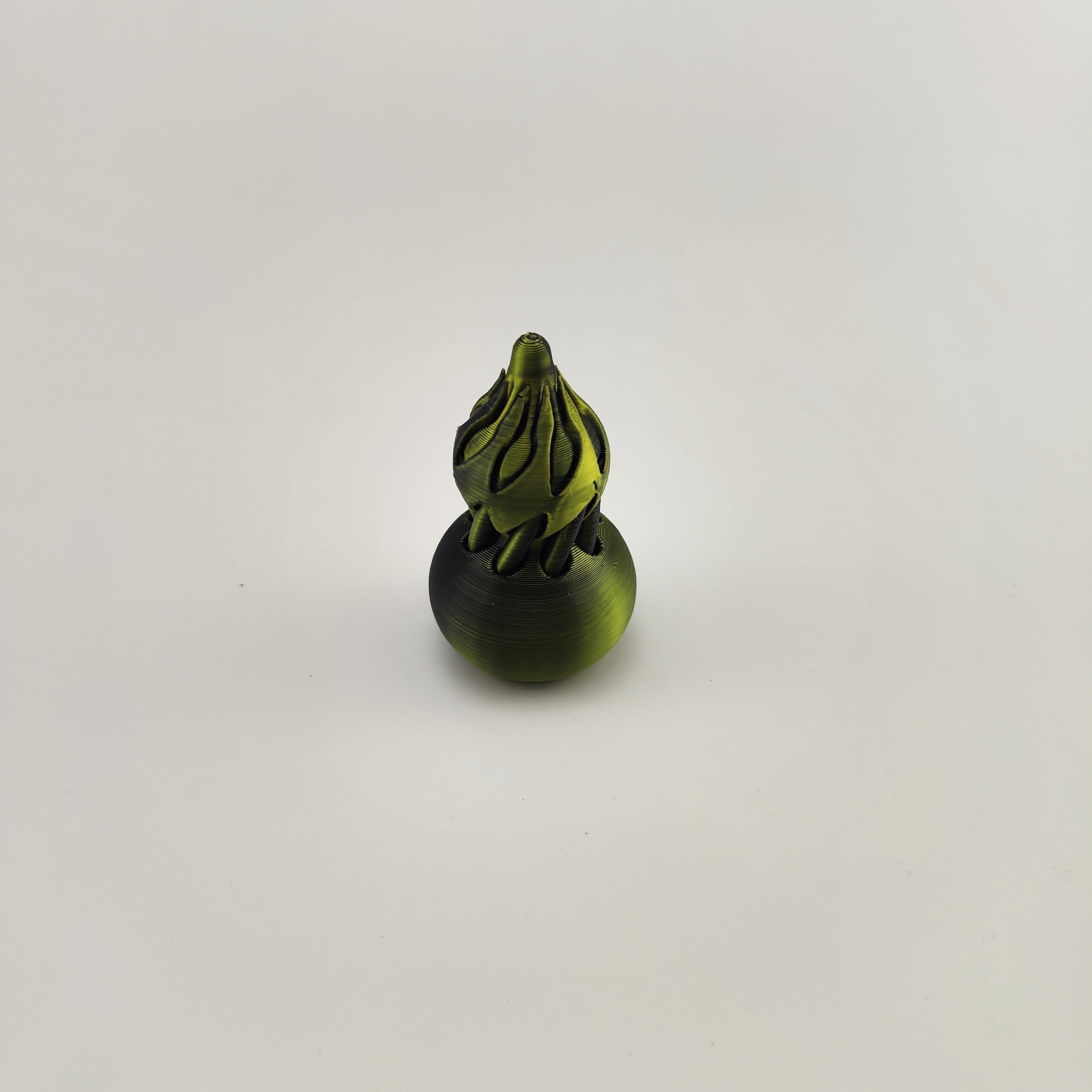 Negro verde 65cm-embalaje exquisito