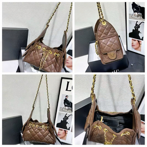 Bolso de Hombro Casual de Cuero PU Acolchado Geométrico de Lujo y Alta Calidad, Estilo Diseñador Vintage para Mujer, Venta al Por Mayor - Product Image 6