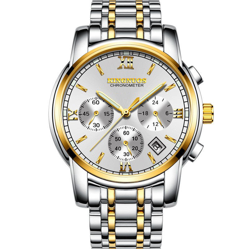 Shop Our Fine Steel Shell Steel Belt Waterproof Men's Watch