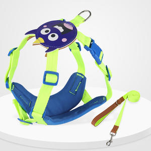 Venta al por mayor de arnés de perro de neopreno DIY conjunto ajustable Reversible de lujo personalizado arnés para mascotas mascota promocional - Product Image 6