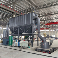 Broyeur industriel compact HGM contrôlé par PLC et variateur de fréquence pour la production de poudre de mica et de graphite, service personnalisé