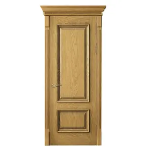 Painting Customized Manufacturer House Front White Oak Red Oak Soild Wood Door Designs Steel Entry Exterior Door China Sale