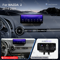 Nouveautés Autoradio 12,3 pouces avec CarPlay/Android Auto sans fil/Lecteur DVD/DSP pour Mazda2 2014-2021 Écran