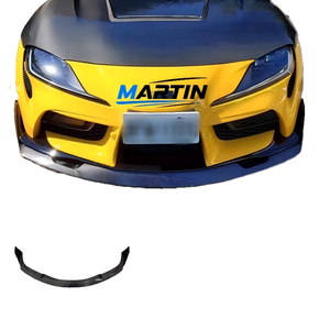 Adecuado para Toyota Supra A90 Bull Demon Niu Mo Wang, kit de carrocería modificado de fibra de carbono: labio delantero, faldones laterales, labio trasero y cubierta de alerón trasero. - Product Image 1