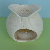 Maison de Noël Écologique Brûleur d'Huiles Essentielles Diffuseur d'Arômes Cire en Céramique Bougeoir Chauffe-Parfum Réchaud Réchaud Réchaud