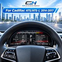 Pour Cadillac ATS XTS SRX 2013-2019, tableau de bord numérique 12,3 pouces, compteur de vitesse, remplacement plug and play