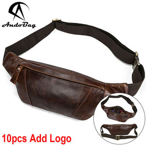 กระเป๋าหนังวัวแท้ AndoBag สำหรับกิจกรรมกลางแจ้ง สะพายไหล่ สะพายอก กระเป๋าคาดเอวสำหรับผู้ชาย สไตล์วินเทจลำลอง รุ่น 1034 - Product Image 1