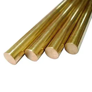 Yellow Brass Bar C11000 C10200 C12000 C12200 Copper Bar Rod Round Brass Copper Rod Manufacture