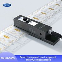 Capteur d'étiquettes transparentes capacitif photoélectrique numérique FUWEI, papier PVC, induction haute vitesse, FGU07-100S, étiquette transparente