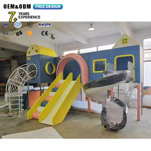 Attrezzature da parco giochi al coperto per bambini morbidi espandibili per bambini con tappetini da trampolino da favola per uso asili nido - Product Image 2