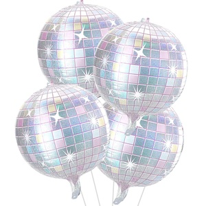 Globos Iridiscentes <span class=keywords><strong>de</strong></span> Bola Disco Plateados, Globos <span class=keywords><strong>de</strong></span> Aluminio para Fiestas <span class=keywords><strong>de</strong></span> Cumpleaños, Despedidas <span class=keywords><strong>de</strong></span> Soltera, Fiestas <span class=keywords><strong>de</strong></span> Música <span class=keywords><strong>de</strong></span> <span class=keywords><strong>los</strong></span> 70, 80 y <span class=keywords><strong>90</strong></span> - Product Image 1