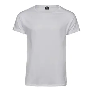 เสื้อยืดม้วนขึ้นขายสินค้าที่กำหนดเอง - Product Image 1