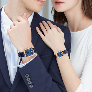Montres carrées rétro Shi Ying tendance pour hommes et femmes, montre pour amoureux. - Product Image 5