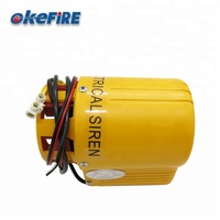 Sirena de Alarma Antiaérea Eléctrica para Interiores Okefire OK-SWN, Montaje en Pared, Tono Continuo, 1 Año de Garantía
