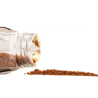 Vente en gros personnalisé de haute qualité de distribution portable 455ml 885ml avec bouchon à vis pot en verre de café