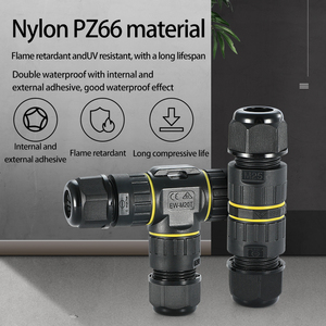 Connecteur de câble à connexion rapide de type MMCX étanche IP68 M25B avec lumière <span class=keywords><strong>LED</strong></span>, 20A 230V, homologué pour les terminaux de câbles enterrés - Product Image 6