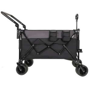 Compact 150 Lbs Folding Camp Outdoor Utility Wagon <b>Cart</b> Customizable OEM Beach Wagon - Product Image 1