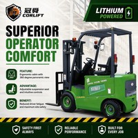 Chariot élévateur électrique 4x4 tout-terrain à batterie pour chantier, ferme et manutention FB20R-III en acier