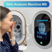 Analyseur de peau 3D AI, scanner facial ABS, équipement de beauté à écran tactile pour usage domestique et commercial