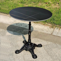 Pieds de table robustes de style vintage, pieds en forme de griffe de tigre, base de table en fonte, base de table en laiton pour salle à manger, bistrot, café, intérieur, base de table en métal