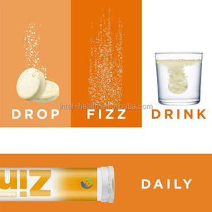 Tabletas Efervescentes de Vitamina C y Zinc Ausreson OEM, Suplementos Inmunológicos, Tabletas Efervescentes de Zinc - Product Image 2