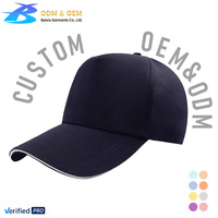 Gorra Trucker Snapback de Alta Calidad para Hombre, Diseño 2026 B&X OEM, de Algodón Liso con Paneles Bordados, Gorras de Béisbol con Logotipo Personalizado