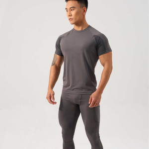 Running Training Sports <strong>T</strong> <strong>Shirt</strong> 90% Polyester 10% Spandex Compression Training Gym <strong>T</strong>-<strong>shirts</strong> <strong>Bodybuilding</strong> Workout Fitness <strong>Shirt</strong> - Product Image 2