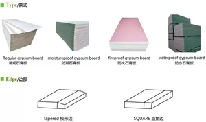 <span class=keywords><strong>Plaque</strong></span> <span class=keywords><strong>de</strong></span> plâtre régulière <span class=keywords><strong>de</strong></span> 15 mm, ligne <span class=keywords><strong>de</strong></span> production professionnelle <span class=keywords><strong>de</strong></span> plaques <span class=keywords><strong>de</strong></span> plâtre, <span class=keywords><strong>cloison</strong></span> sèche suspendue pour plafonds, murs et cloisons - Product Image 4