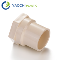 Offre Spéciale 1/2 "-2" Raccord de raccord de tube CPVC ASTM D2846 femelle