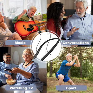 OTC boyun bandı İşitme yaşlı dijital kablosuz İşitme cihazı için şarj edilebilir İşitme cihazları ses amplifikatörü kalite cihazı - Product Image 5